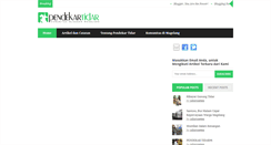 Desktop Screenshot of pendekartidar.org